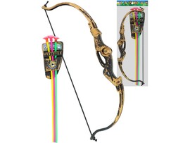 Лук со стрелами на присосках 42,2*10*3 см) в пак. 2280647 доставка оптом в Донецк