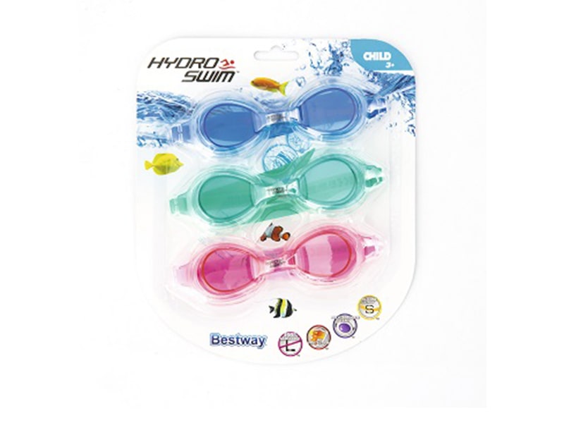 Набор очков Lil 'Lightning Swimmer от 3 лет Bestway. Арт. 21074