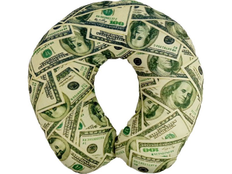 Донецк игрушка оптом Игрушка-валик деньги 33х33см VPS-011