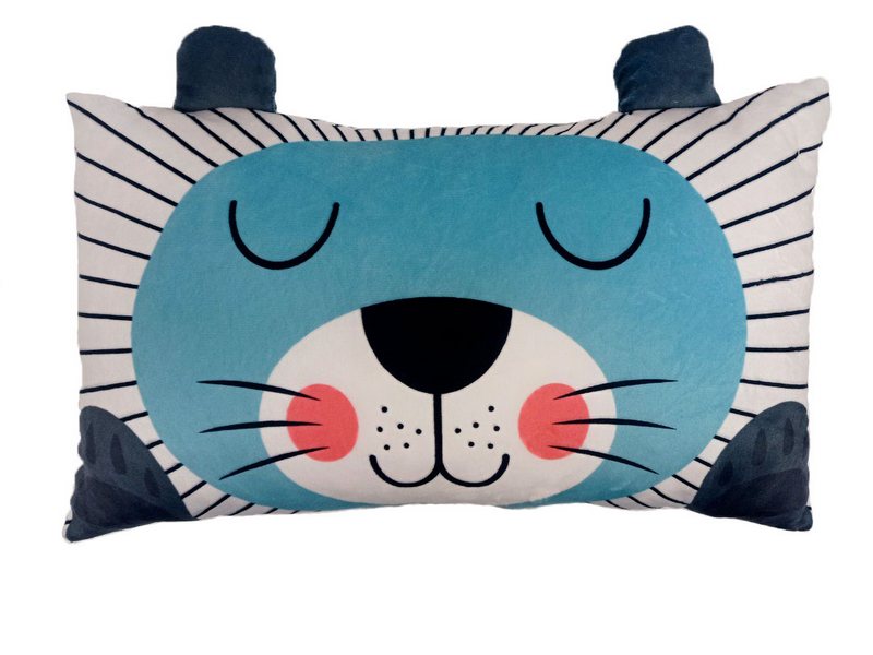 Донецк игрушка оптом Подушка-игрушка 42х27см Лев JVT-004