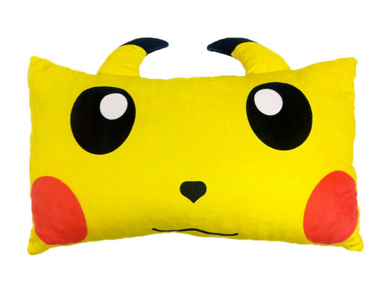 Донецк игрушка оптом Подушка-игрушка 42х27см Пикачу JVT-001