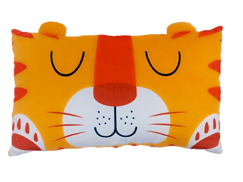 Донецк игрушка оптом Подушка-игрушка 42х27см Тигр JVT-003