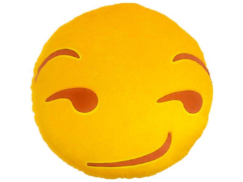 Донецк игрушка оптом Подушка-игрушка Смайл ухмыляется 48*48см SML-007