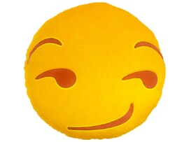 Подушка-игрушка Смайл ухмыляется 48*48см SML-007 доставка оптом в Донецк