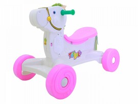 Каталка «Лошадка» на бат. (звук) 52*36 см в пак. ТВ-016 доставка оптом в Донецк