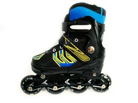 Ролики 31-34 р. (металл. рама, свет. колеса) в сумке 605M доставка оптом в Донецк