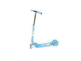 Самокат трехколесный (колеса 9 см свет, ручка до 70 см) 667 доставка оптом в Донецк