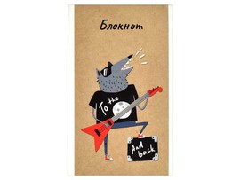 Блокнот А6 40л клетка «РОКЕР» (скрепка, офсет) доставка оптом в Донецк