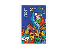 Блокнот А6 40л клетка «УРБАН» (скрепка, офсет) доставка оптом в Донецк