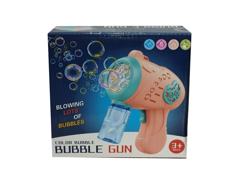 УЦЕНКА Пистолет для мыльн. пузырей на бат. в кор. Арт.2023-01