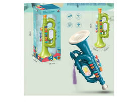 Труба на бат. (свет, звук) 40*15*12 см в кор. CY-7081B доставка оптом в Донецк