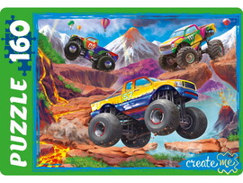 ПАЗЛЫ 160 элементов. КРУТОЙ ВИРАЖ №10 доставка оптом в Донецк