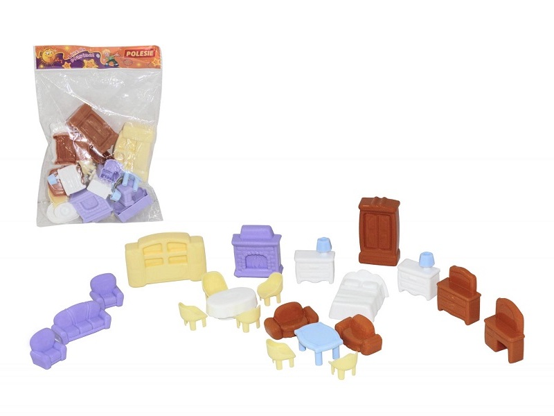Донецк игрушка оптом Набор мебели для кукол «Микс №1»