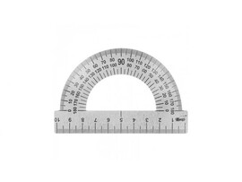 Транспортир металл. 10 см 180*. ТС-10