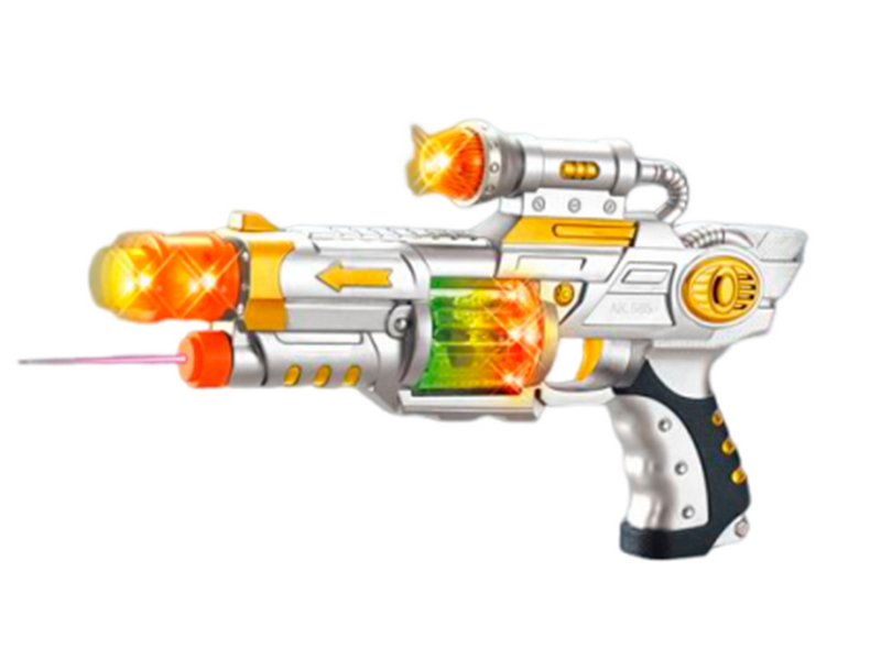 Донецк игрушка оптом Бластер на бат. (свет, звук) 26 см в пак. 1914699
