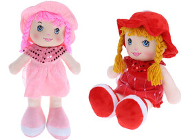 Мягкая кукла "Ульяна" 35 см, цвет-микс, в пак. Арт. ИК-1868