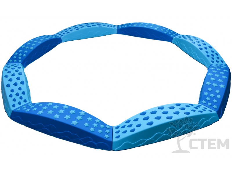 Донецк игрушка оптом Тактильная дорожка голубая