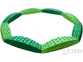 Тактильная дорожка зеленая доставка оптом в Донецк