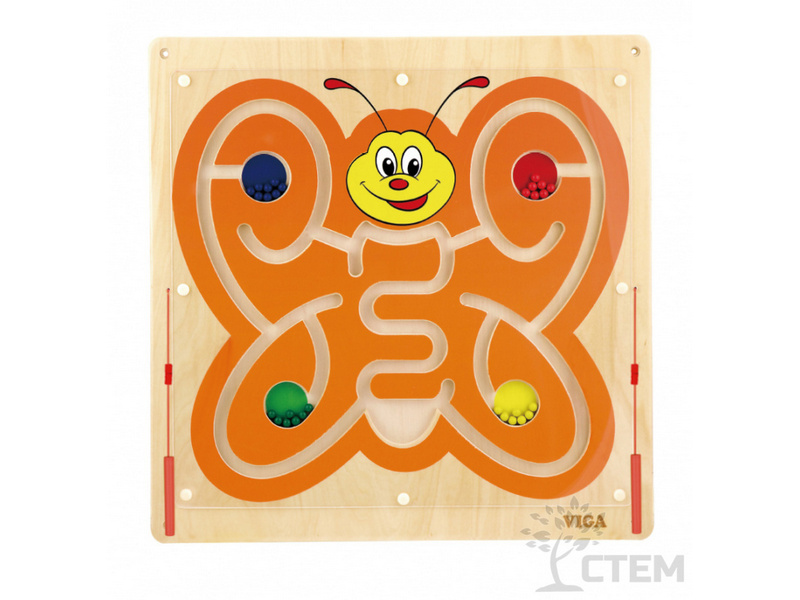 Донецк игрушка оптом Игра настенная магнитная "Бабочка"