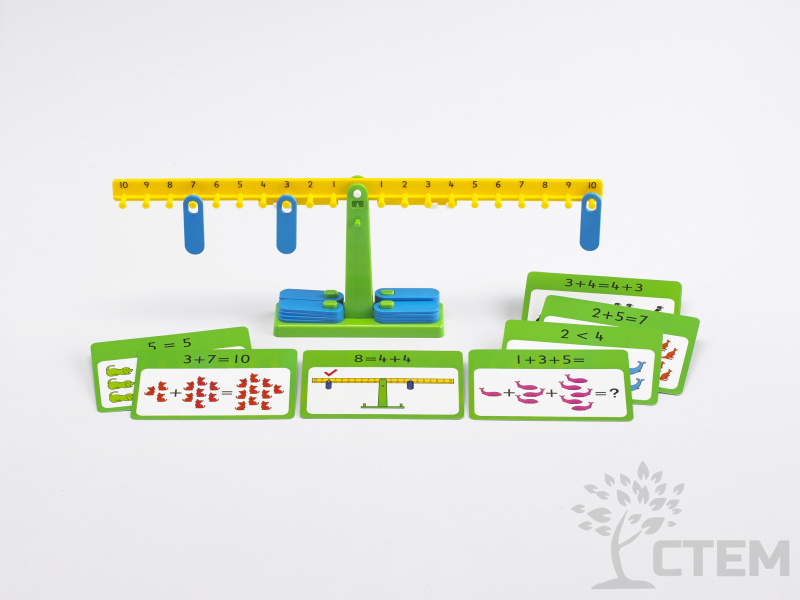 Донецк игрушка оптом Весы математические с заданиями