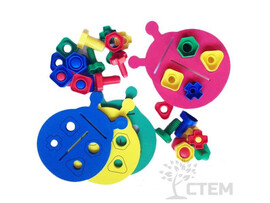 Набор «Гайки и болтики» с блоками доставка оптом в Донецк