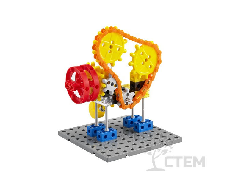 Донецк игрушка оптом Занимательные шестеренки «Механизмы» 181 дет.