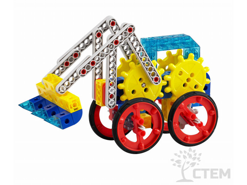 Донецк игрушка оптом Занимательные шестеренки «Транспорт» 118 дет.