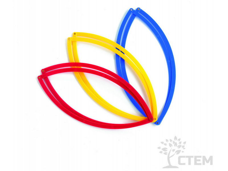 Донецк игрушка оптом Кольца для классификации предметов ∅ 50 см 6 шт 3 цвета