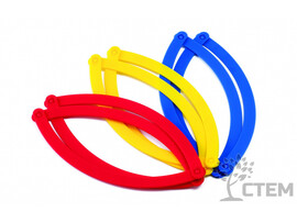 Кольца для классификации предметов настольные ∅ 25 см 15 шт 3 цвета доставка оптом в Донецк