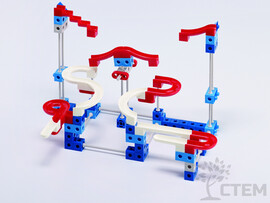 Конструктор «Лабиринт с шариками Marble Run» с 2-х см. соединяющимися кубиками 240 дет. доставка оптом в Донецк