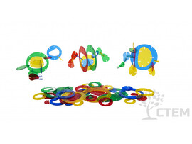 Конструктор "Соединяйка" 72 дет. доставка оптом в Донецк