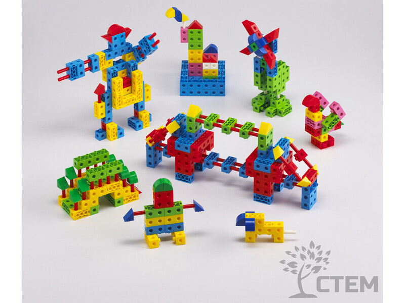 Донецк игрушка оптом Набор для класса. Конструирование (кубики соединяющиеся 2 см)