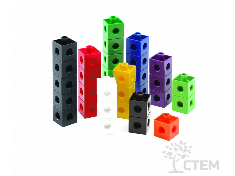 Донецк игрушка оптом Набор кубиков соединяющихся 2 см 100 шт