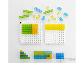 Набор математических досок и полупрозрачных кубиков доставка оптом в Донецк