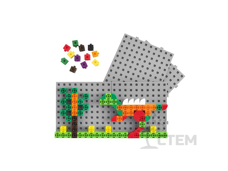Донецк игрушка оптом Набор оснований для 2-х см. соединяющихся кубиков 4 шт
