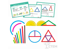 Палочки счетные Геостикс 100 дет. расширенный с заданиями