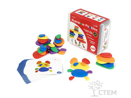 Набор с карточками заданий. Радужные камешки 13208C доставка оптом в Донецк