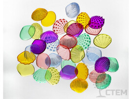 Ракушки морские прозрачные (тактильные) 108 шт доставка оптом в Донецк