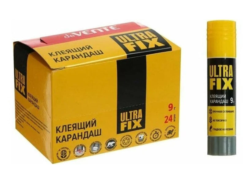 Клей-карандаш PVA deVENTE Ultra Fix 9 г