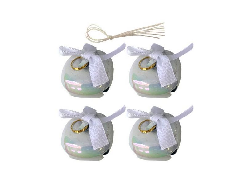 Донецк игрушка оптом Набор подвесок с колокольчиком 3,5 см (4шт/уп) 91044