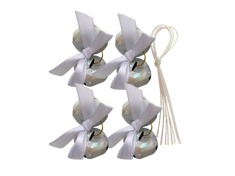 Донецк игрушка оптом Набор подвесок с колокольчиком 2,3 см (8шт/уп) 91043