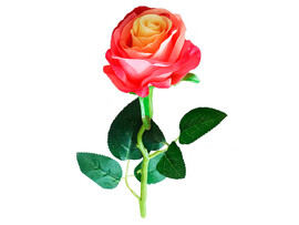 Интерьерное украшение РОЗОВАЯ РОЗА на стебле 52 см 88269 доставка оптом в Донецк