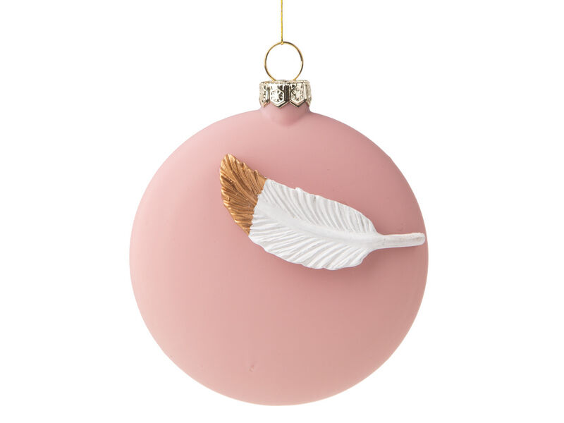 Донецк игрушка оптом Подвеска елочная из стекла 8*8*3 см 89942