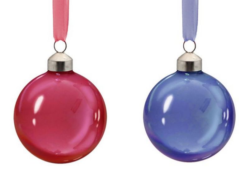 Донецк игрушка оптом Шар елочный из стекла 8 см 90716