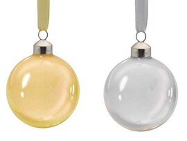 Шар елочный из стекла 8 см 90720 доставка оптом в Донецк