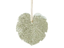 Подвеска елочная ЛИСТИК 7,5 см 89002 доставка оптом в Донецк