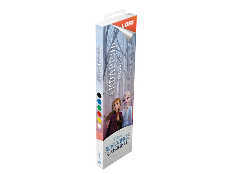 Донецк игрушка оптом Акварель «Disney. Холодное сердце-2» 6 цветов