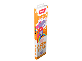 Акварель «FUNNY FRIENDS» 6 цветов Алф-001 доставка оптом в Донецк