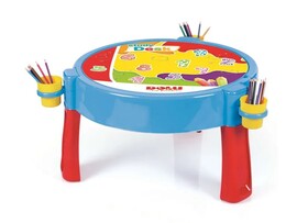 Столик с конструктором 2 в 1 DOLU JumBloks 100 дет. 70*70*13 см в кор. 3072 доставка оптом в Донецк