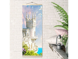 Картина-панно по номерам 35*88 см «ЛАСТОЧКИНО ГНЕЗДО» доставка оптом в Донецк